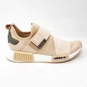 Adidas Originals NMD R1 Strap Halo Blush White Womens Running Shoes GW9469